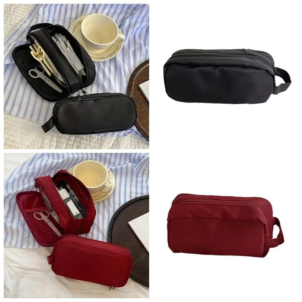 Large Capacity Stationery Storage Bag – Multi-Layer Pencil Case