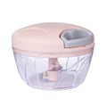 Manual Food Chopper – Mini Vegetable & Garlic Press Cutter