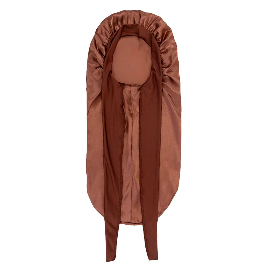 Women's Extra Long Satin Hair Bonnet – Elastic Sleep Cap