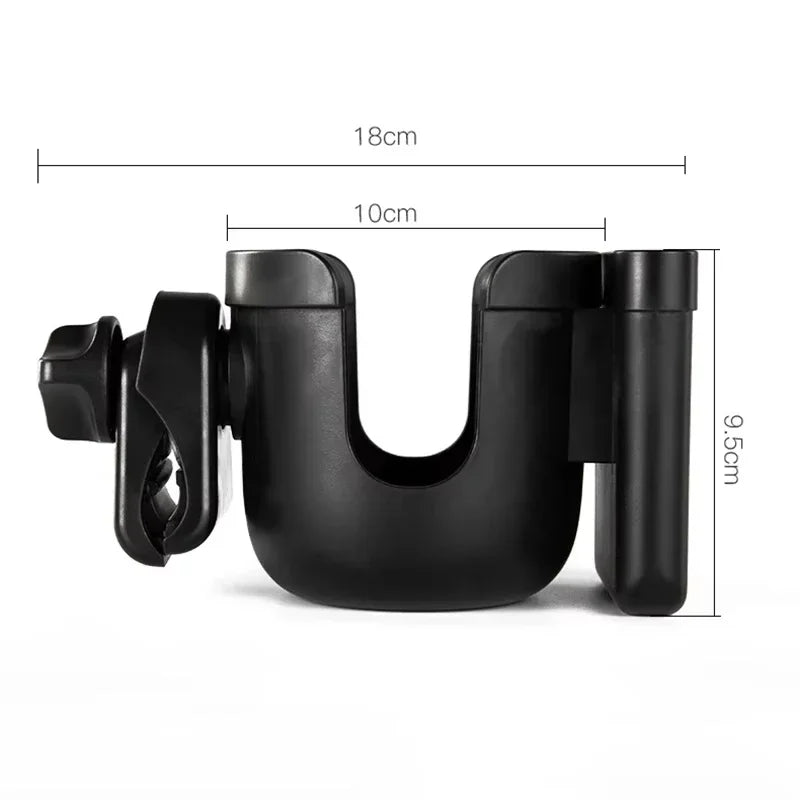 Baby Stroller Cup Holder – Universal Water Bottle & Drink Holder