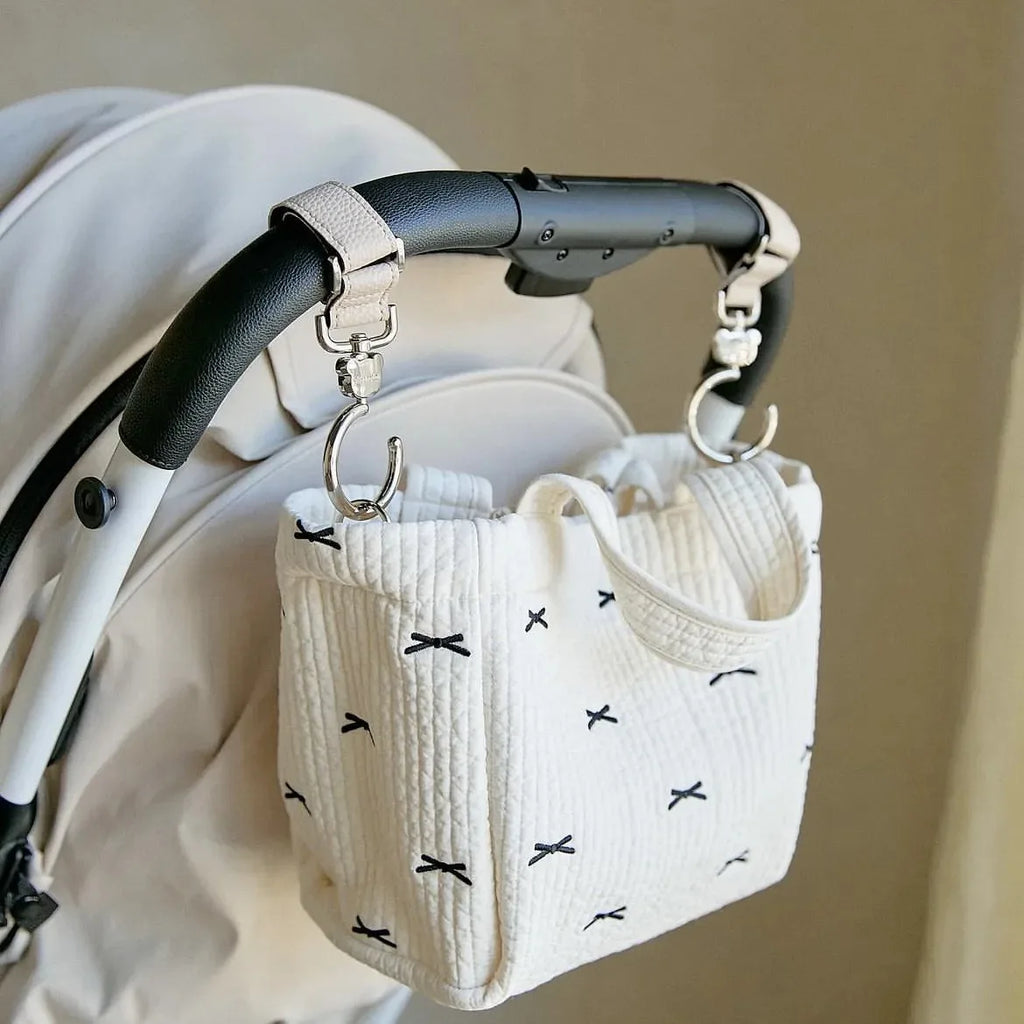 Baby Stroller Organizer Bag – Large Capacity Hanging Mommy Storage Bag