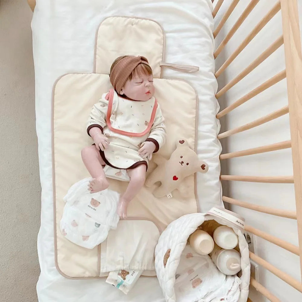 Portable Foldable Baby Diaper Changing Mat – Travel Changing Pad