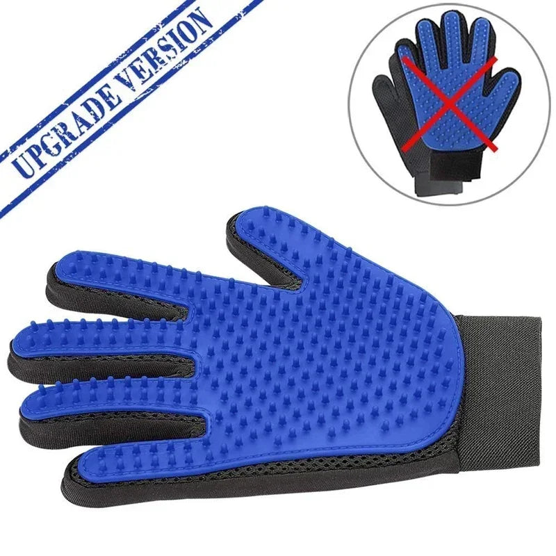 Silicone Pet Grooming and Bath Massage Glove
