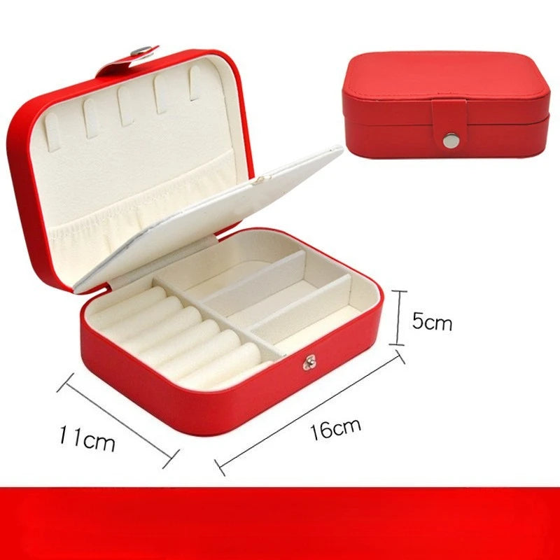 Clear Lid Jewelry Organizer & Storage Box