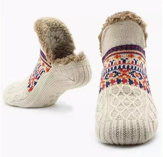 Super Warm Winter Non-Slip Floor Socks for Women & Men