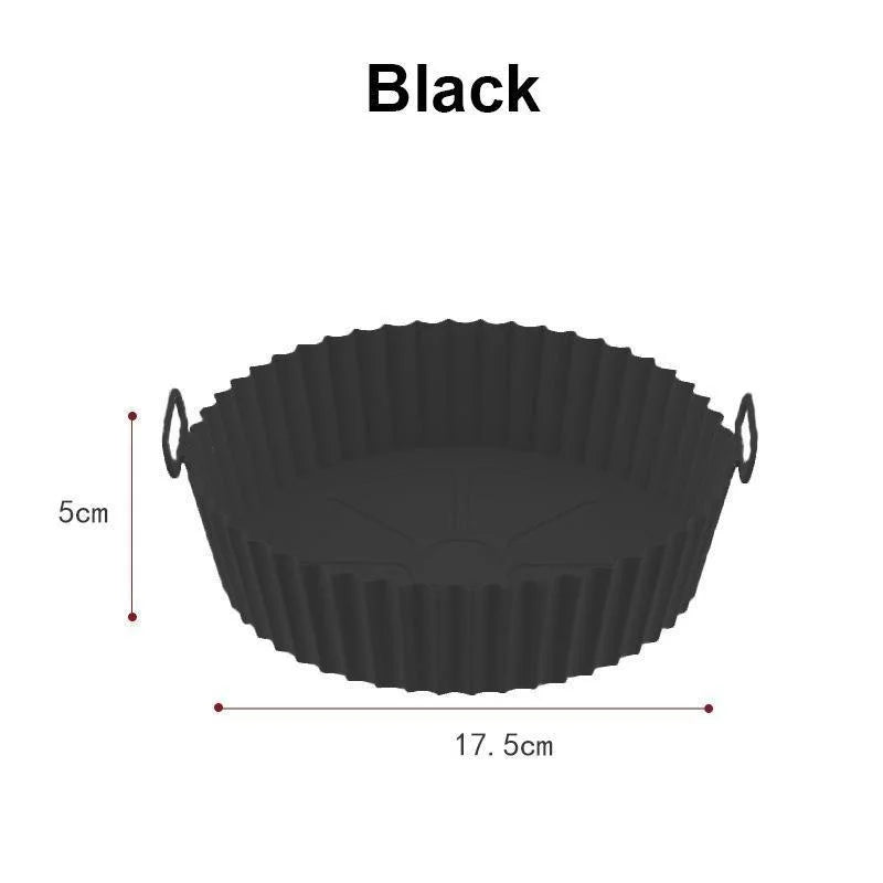 Reusable Silicone Air Fryer Liner Basket – 6 Inch