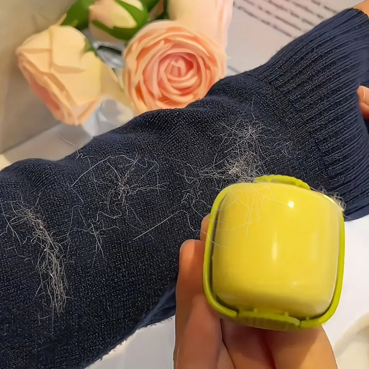 Portable Washable Lint Roller & Pet Hair Remover