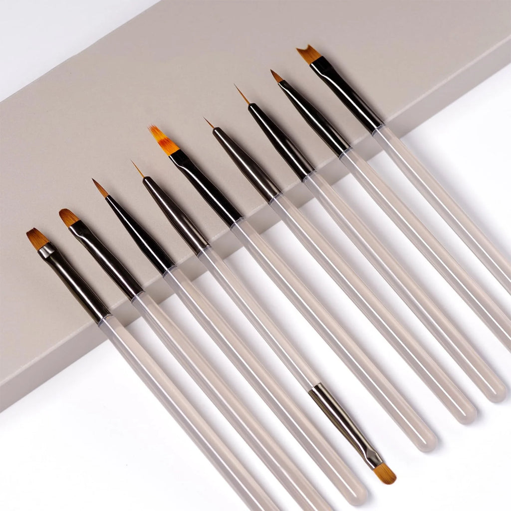 Professional Nail Art Brush Set for Detailed Nail Designs