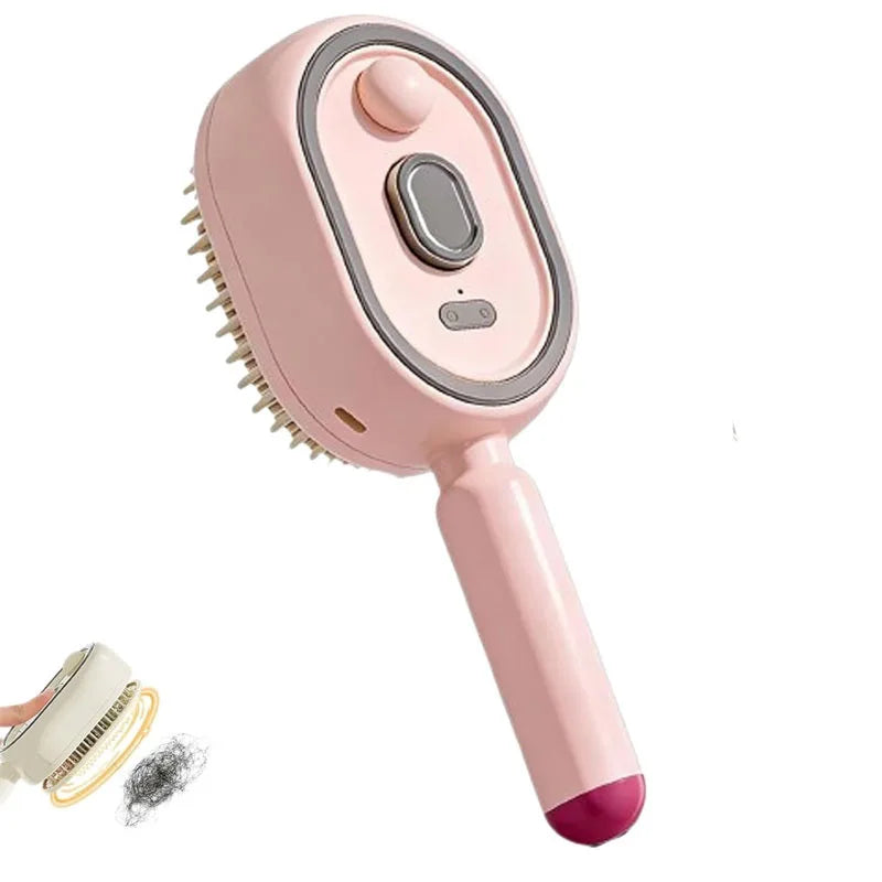 Electric Scalp Massager Comb with Spray Function