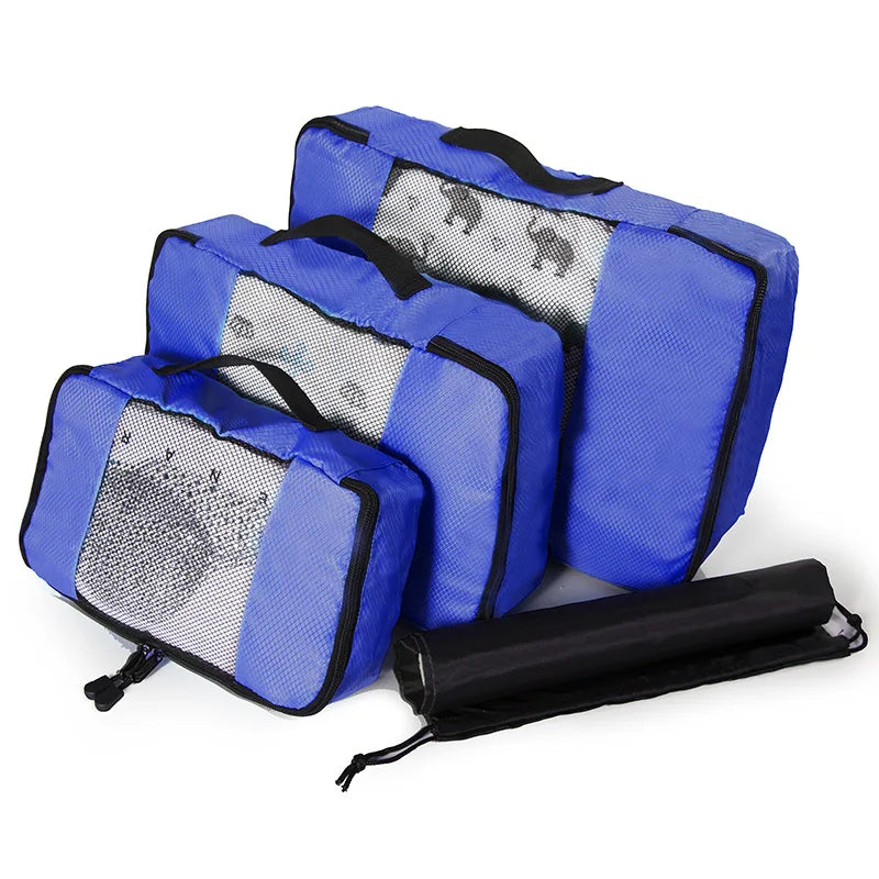 Travel Compression Packing Cubes – Luggage Organizer Bags