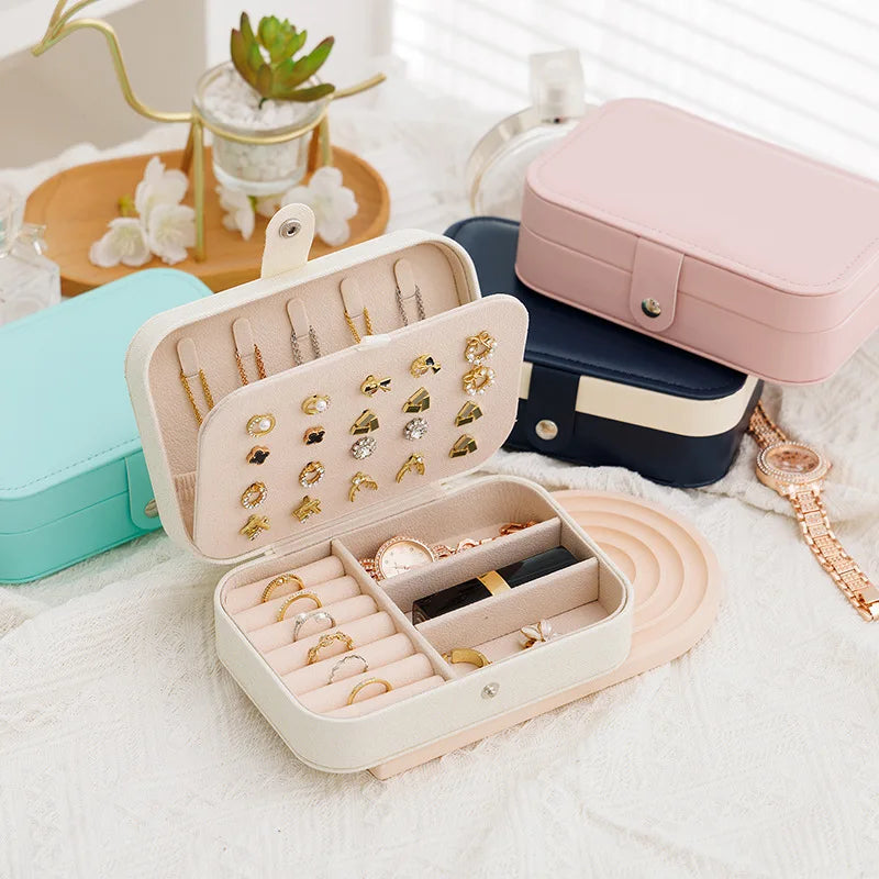 Clear Lid Jewelry Organizer & Storage Box