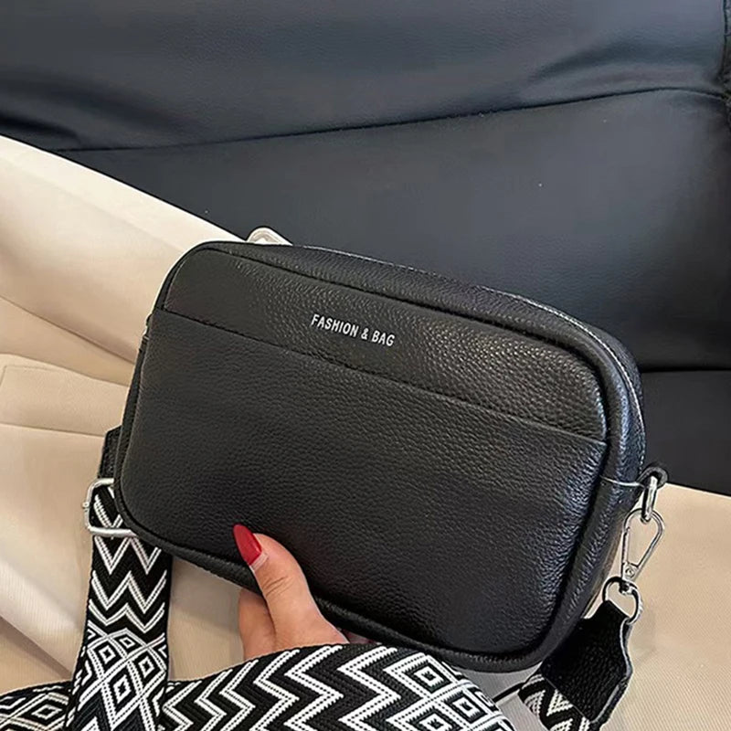 Unisex Canvas Crossbody Shoulder Bag