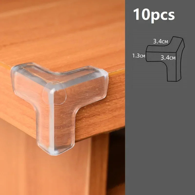 Baby Safety Corner Protectors – Clear Furniture Edge Guards