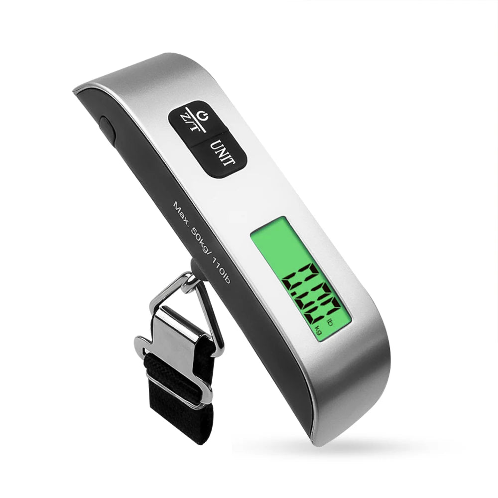 50kg Portable Digital Luggage Scale with LCD Display