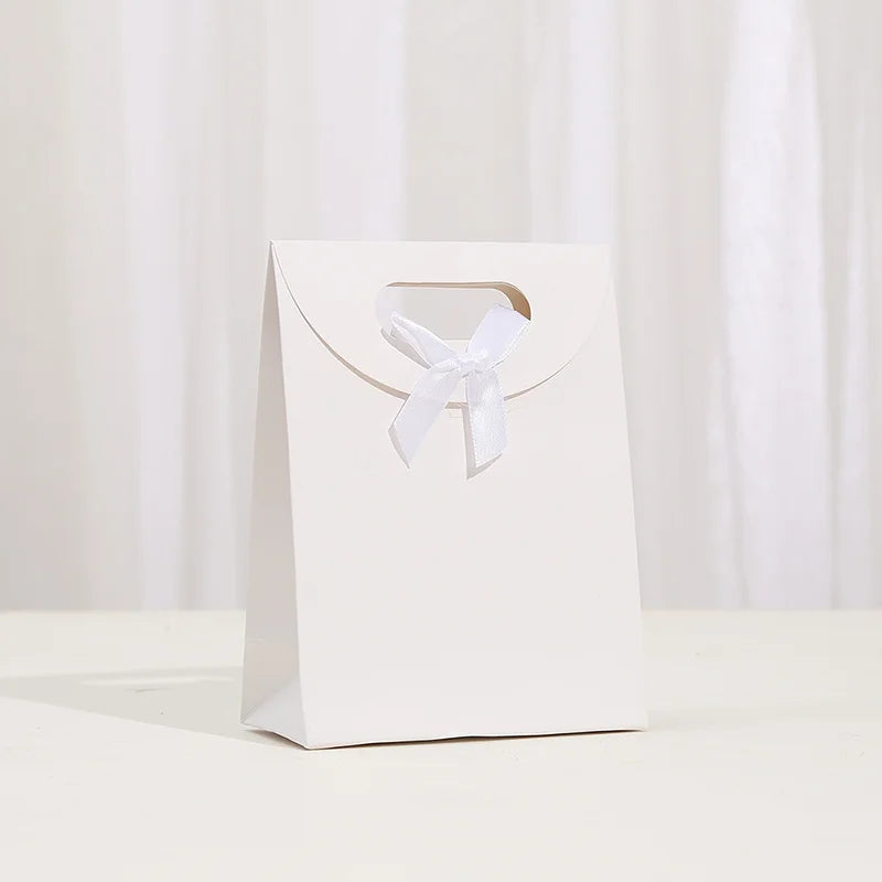 50-Pack Paper Gift Bags with Handles for Parties & Holidays