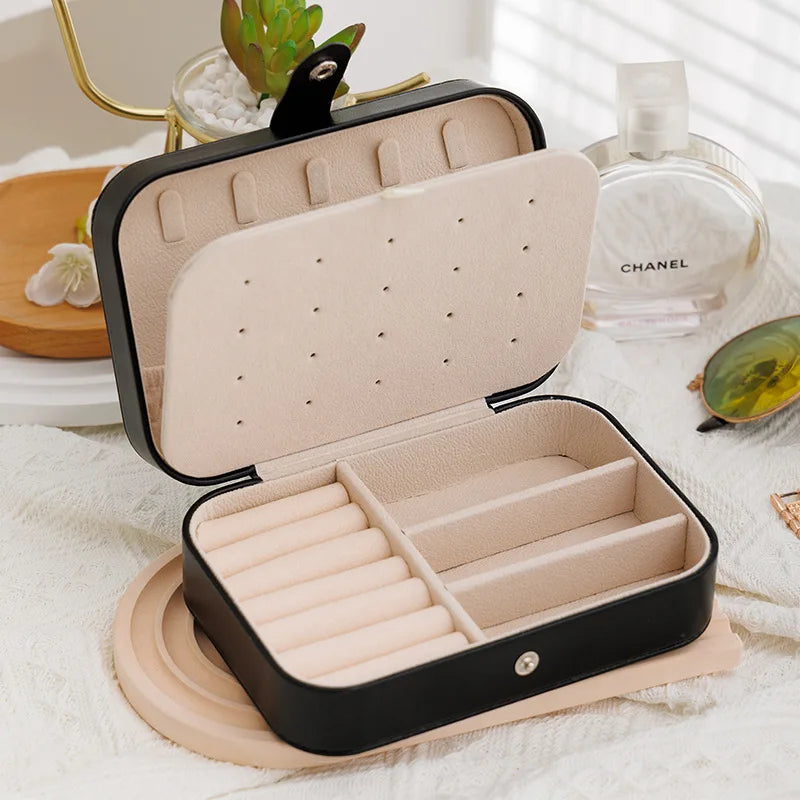 Clear Lid Jewelry Organizer & Storage Box