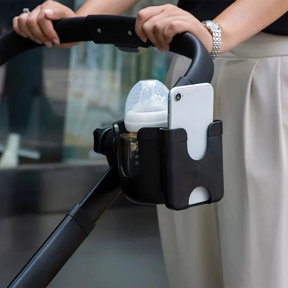 Baby Stroller Cup Holder – Universal Water Bottle & Drink Holder
