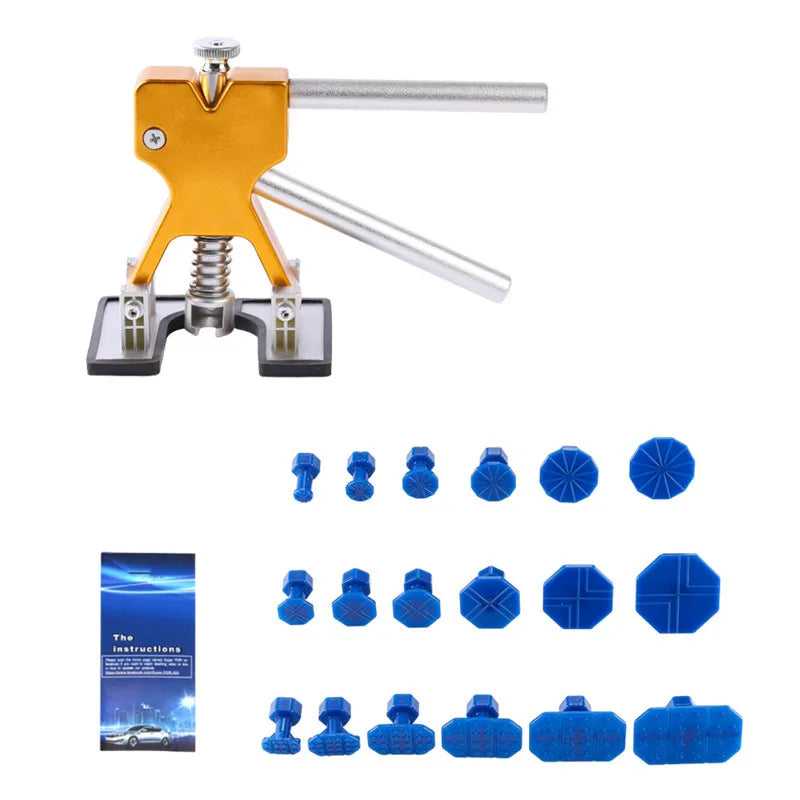 Car Dent Repair Puller Kit – Paintless Auto Body Dent Removal Tool
