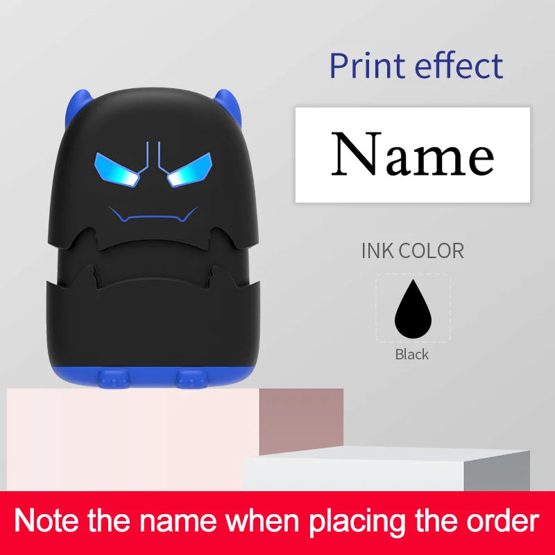 Personalized Baby Name Stamp Kit – Reusable Clothing & Fabric Name Marker