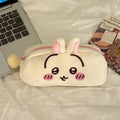 Kawaii Bunny Plush Pencil Case – Cute Soft Pen Bag