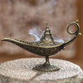 Antique Style Metal Incense Burner Lamp