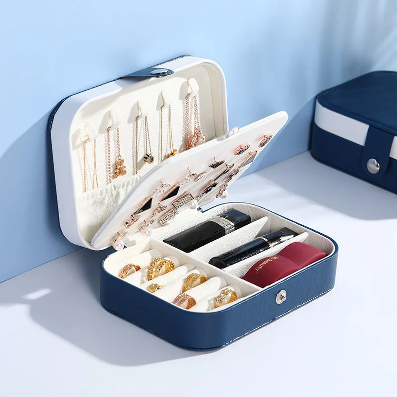 Clear Lid Jewelry Organizer & Storage Box