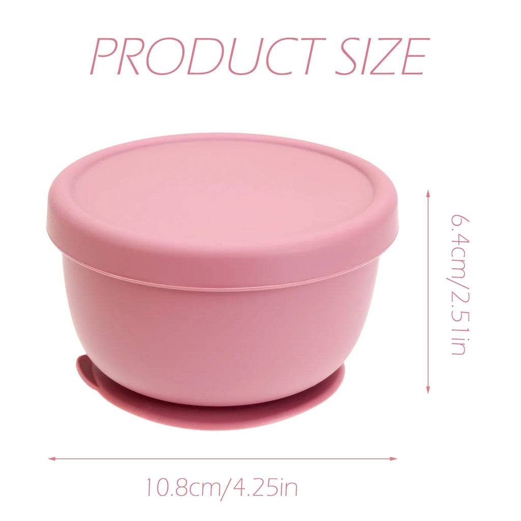 Silicone Baby Suction Bowl – Non-Slip Feeding Bowl for Infants & Toddlers