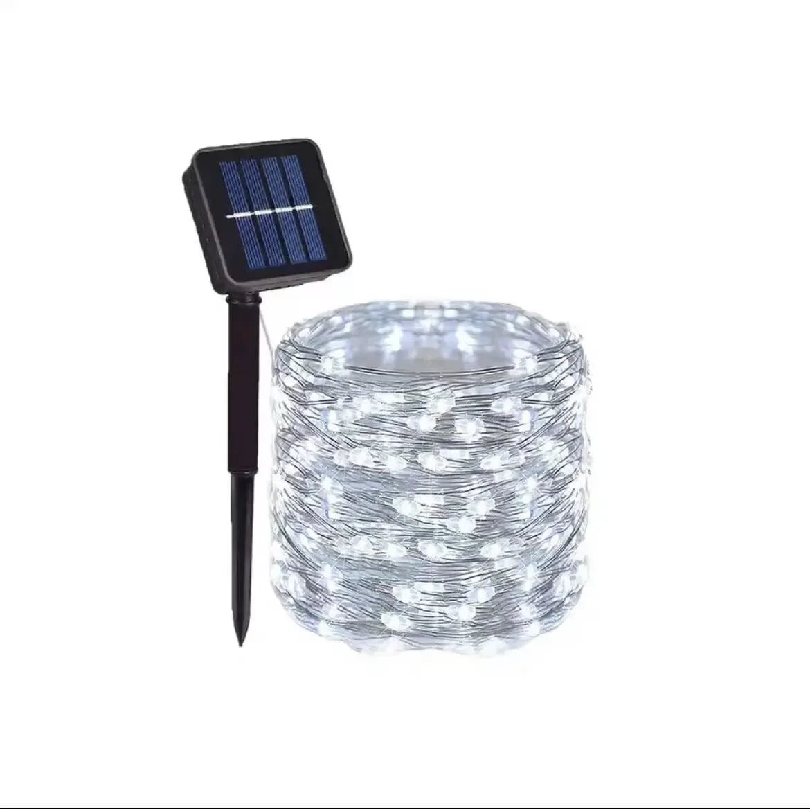 Solar LED Christmas String Lights – Waterproof Outdoor Fairy Lights