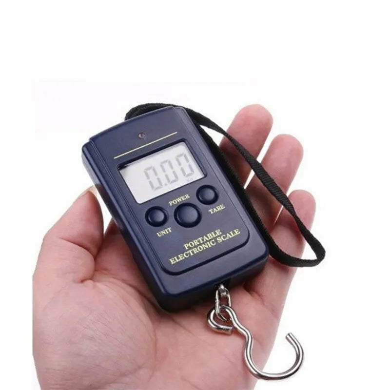40kg Portable Digital Hanging Scale with LCD Display