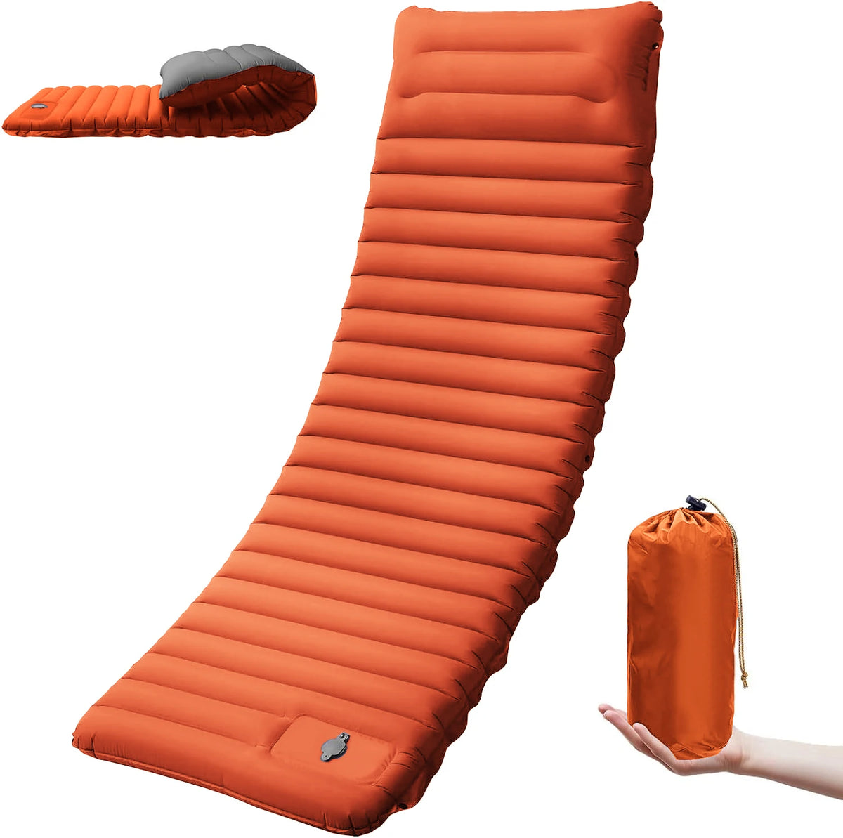 Extra Thick Inflatable Camping Sleeping Pad – Outdoor Air Mattress