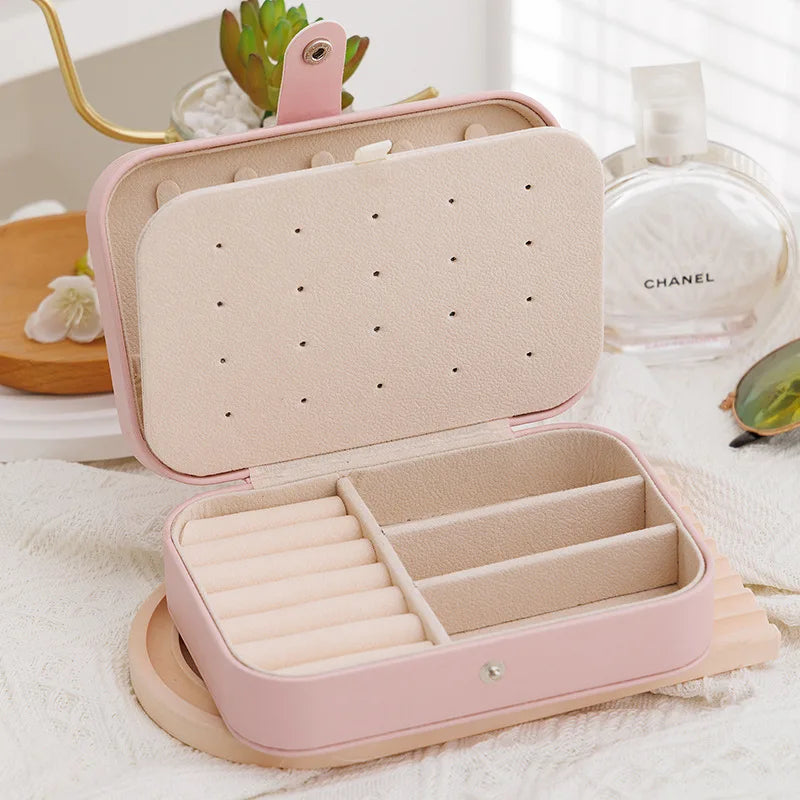 Clear Lid Jewelry Organizer & Storage Box