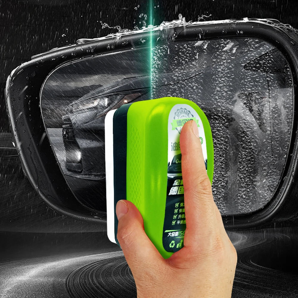 Car Windshield Cleaning Tool – Microfiber Auto Glass Cleaner with Handle