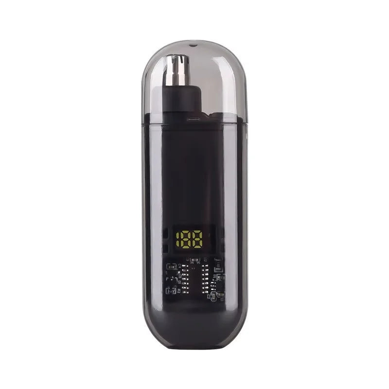 USB-C Rechargeable Nose & Ear Hair Trimmer – Compact Portable Grooming Tool