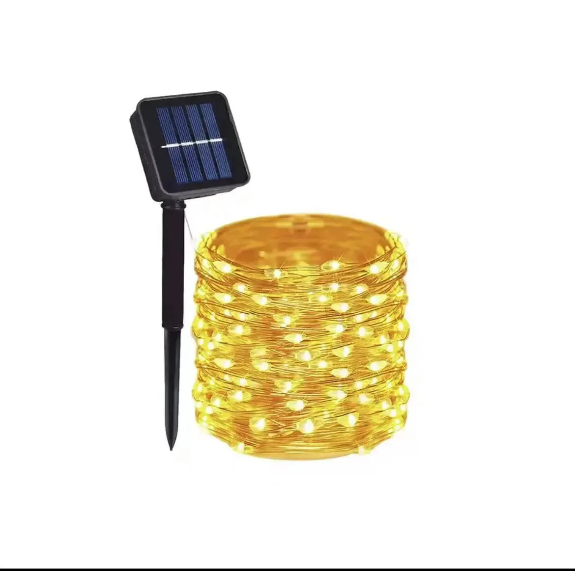 Solar LED Christmas String Lights – Waterproof Outdoor Fairy Lights