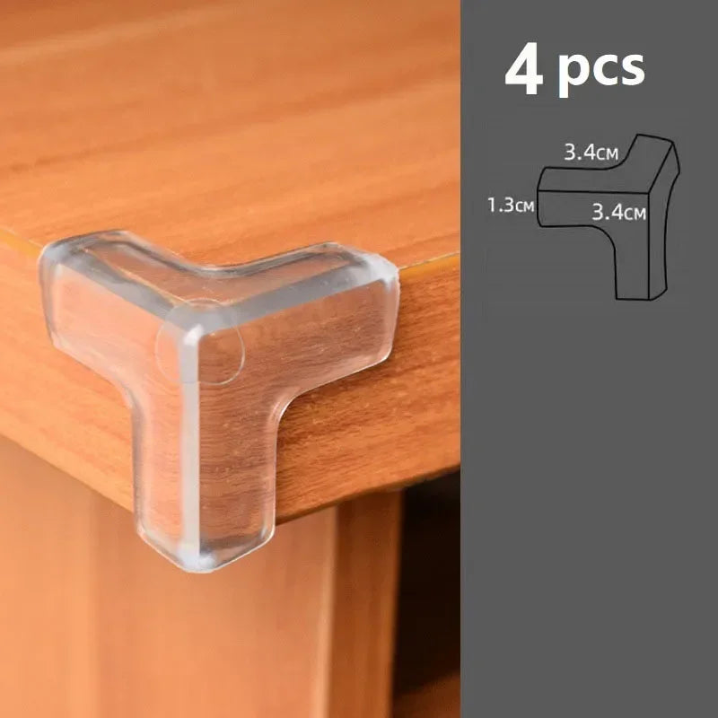 Baby Safety Corner Protectors – Clear Furniture Edge Guards