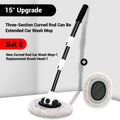 Telescopic Car Wash Brush – Long Handle Soft Bristle Auto Cleaning Tool