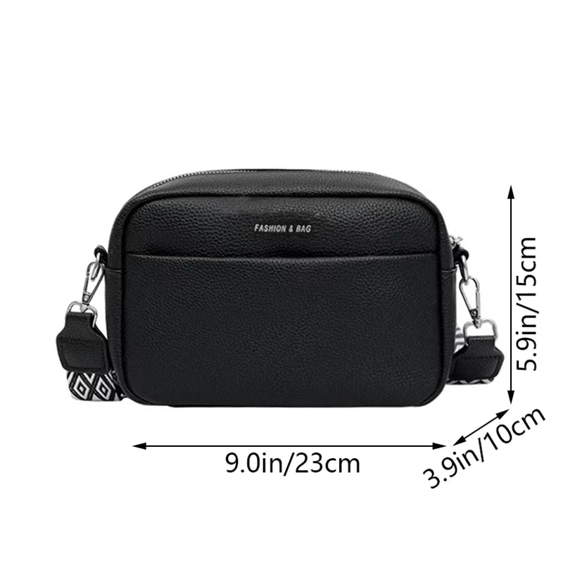Unisex Canvas Crossbody Shoulder Bag