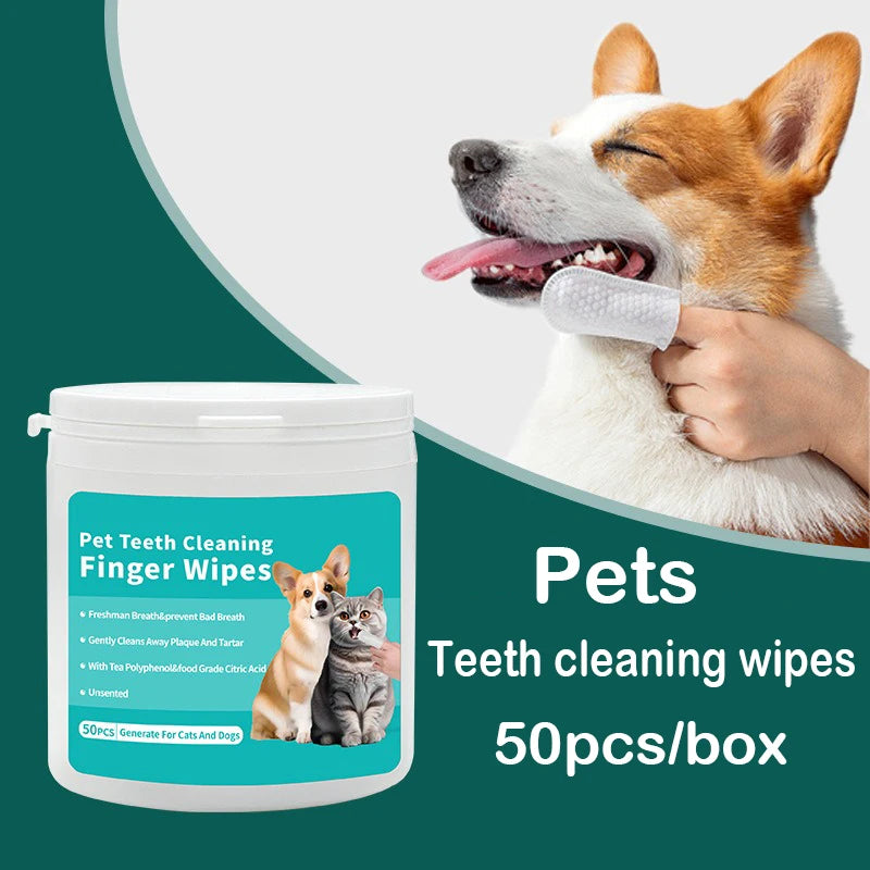 Pet Finger Toothbrush for Dogs & Cats – Gentle Dental Cleaning Tool