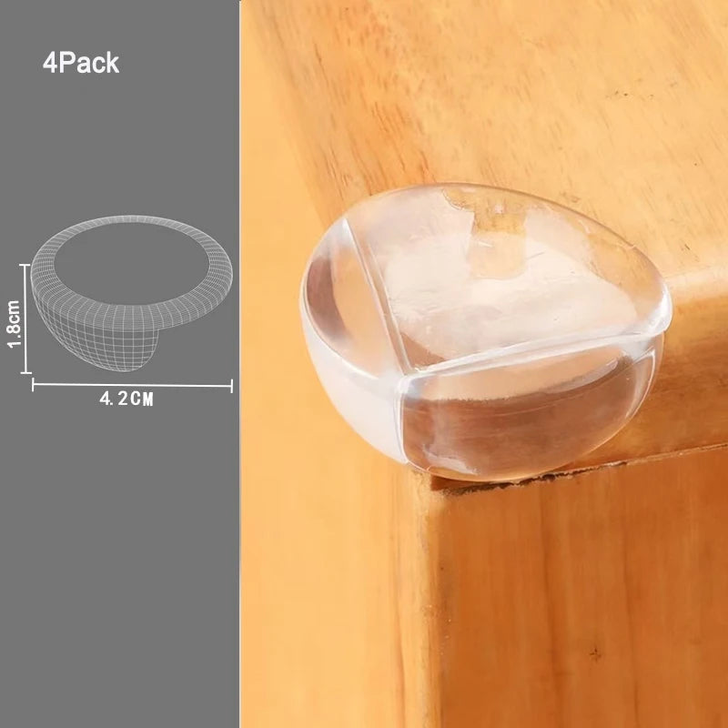 Baby Safety Corner Protectors – Clear Furniture Edge Guards