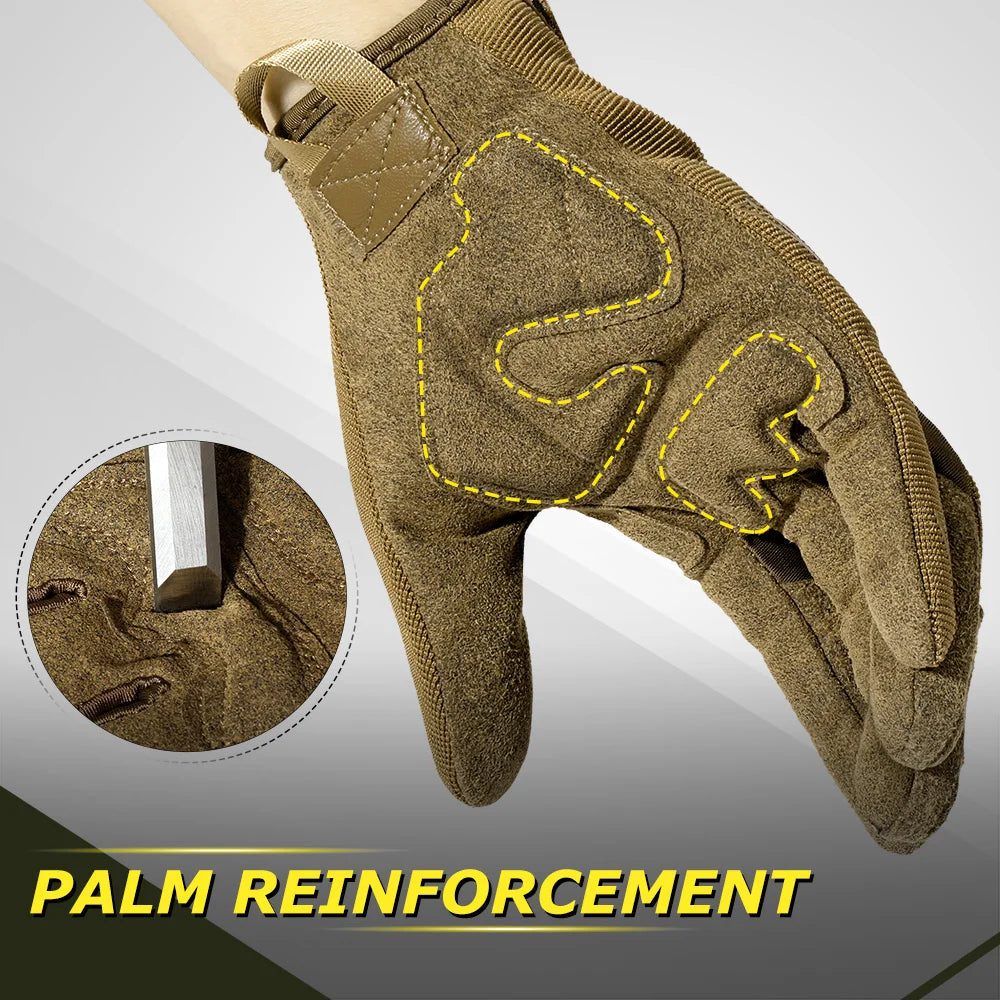 Outdoor Touchscreen Full Finger Gloves – Training, Cycling & Climbing Gloves