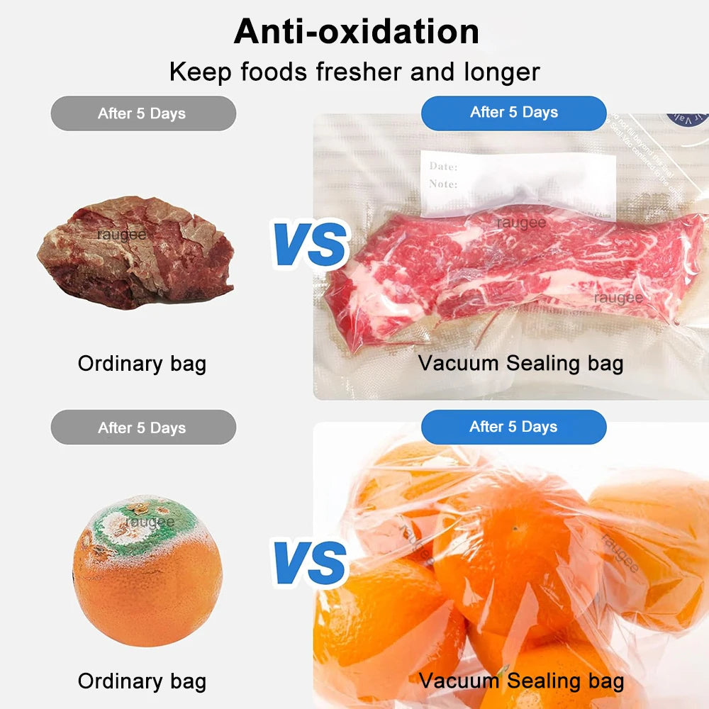 Reusable Vacuum Sealer Bags for Food Storage