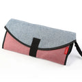 2-in-1 Portable Baby Changing Pad – Waterproof Travel Diaper Mat