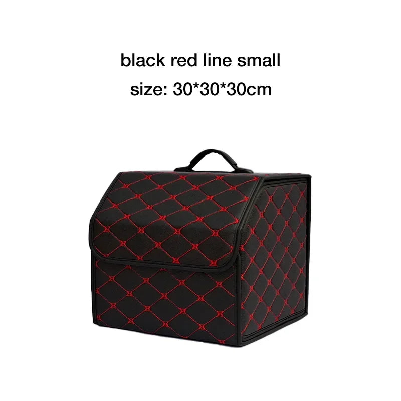 Large Capacity Car Trunk Organizer – Foldable Storage Box