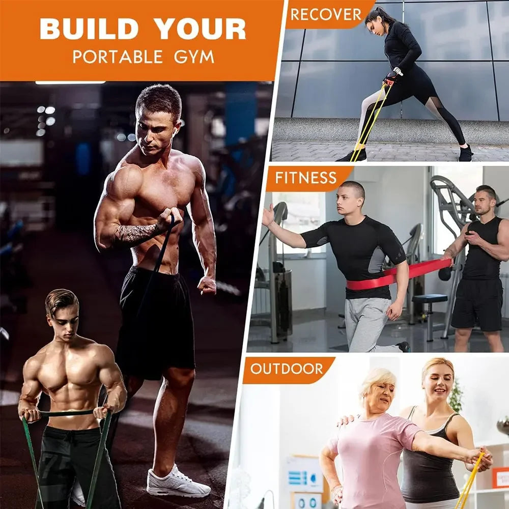 Resistance Bands for Pull-Up Assistance – Strength Training & Home Gym