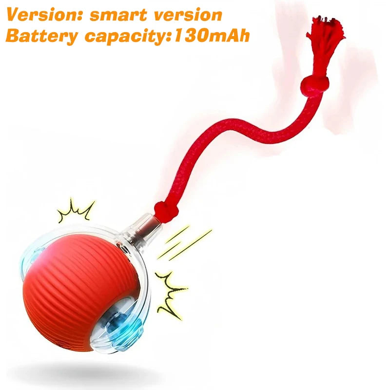 Rechargeable Automatic Rolling Interactive Dog Ball