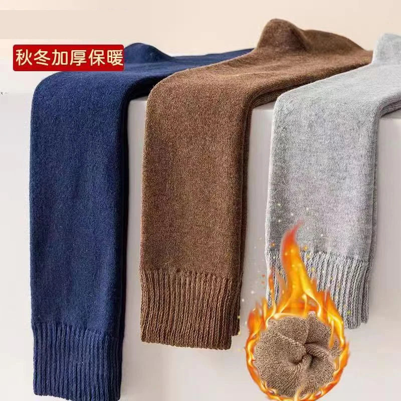 Men's Thermal Knee High Socks – Warm Winter Long Socks
