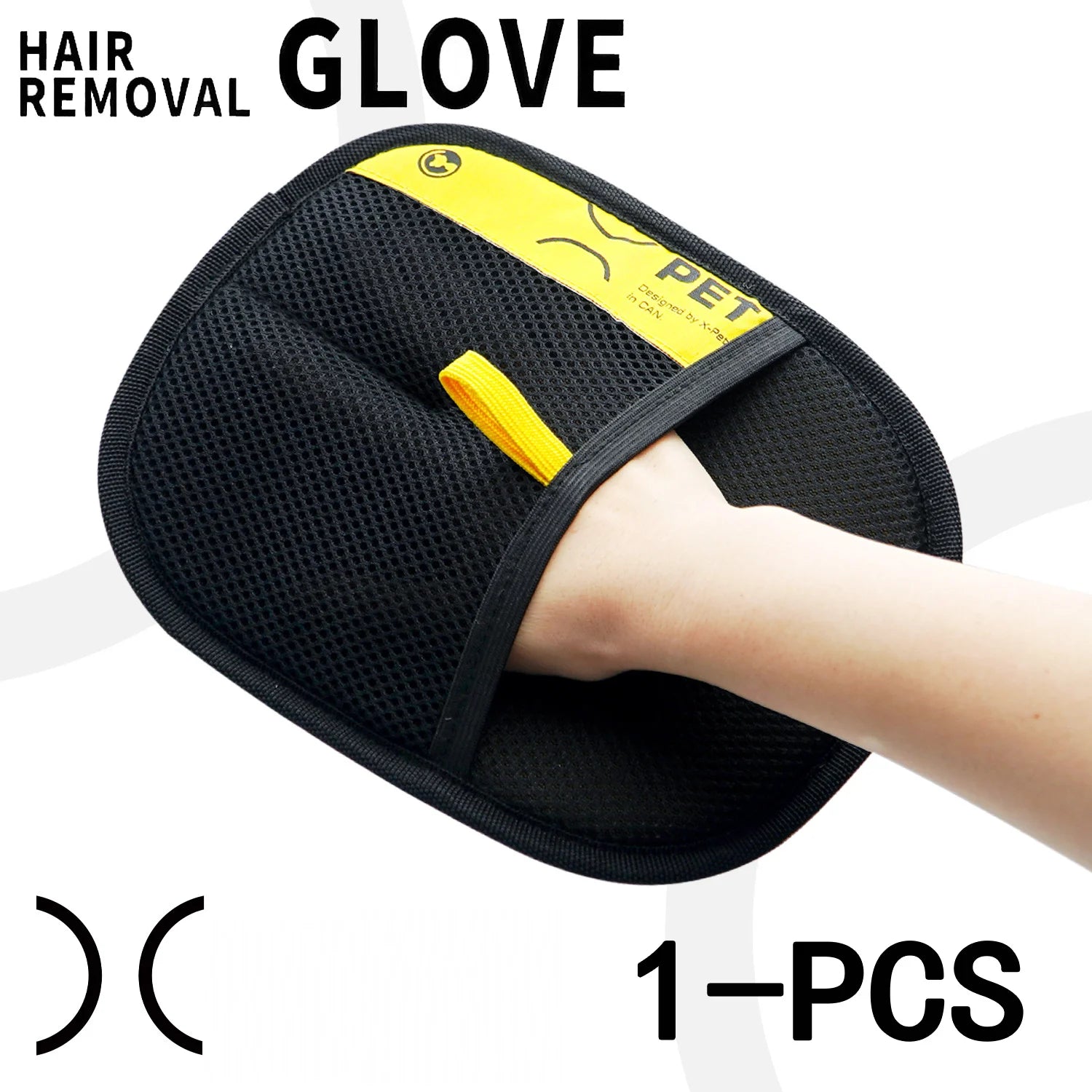 Electric Pet Hair Remover Glove – Reusable Grooming Glove for Cats & Dogs