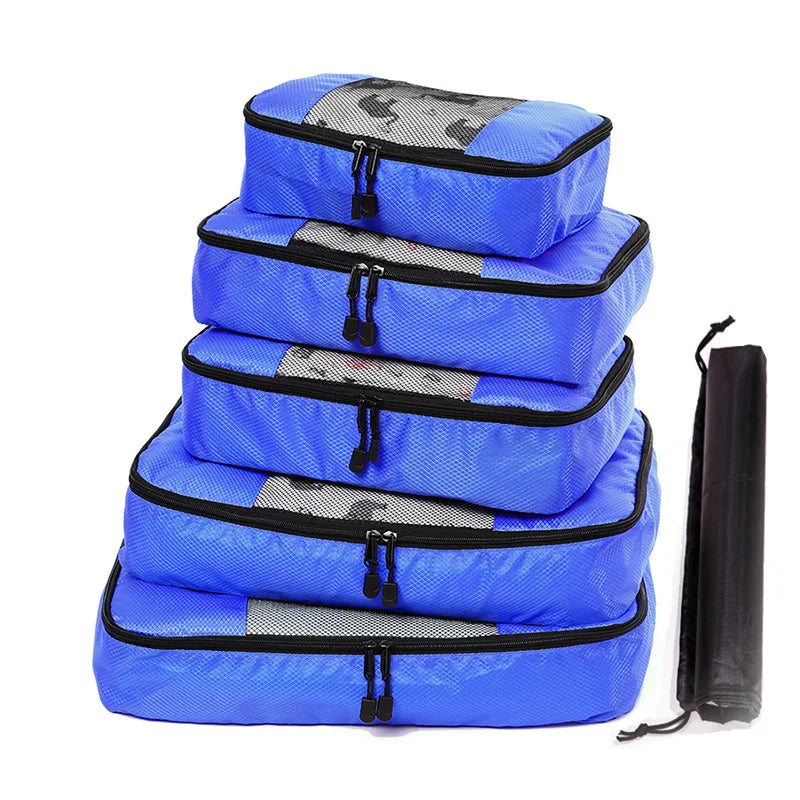Travel Compression Packing Cubes – Luggage Organizer Bags