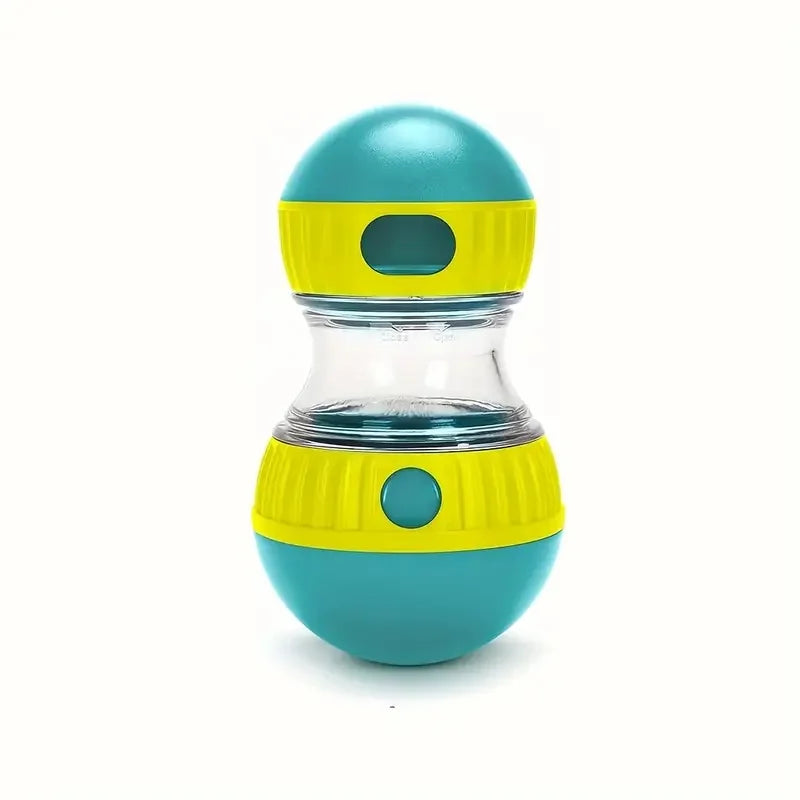 Interactive Rolling Dog Treat Dispenser Toy