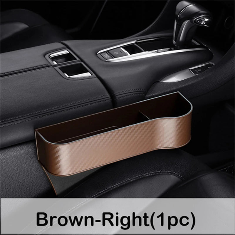 Car Seat Gap Organizer – Multifunctional Storage Box with Cup Holder